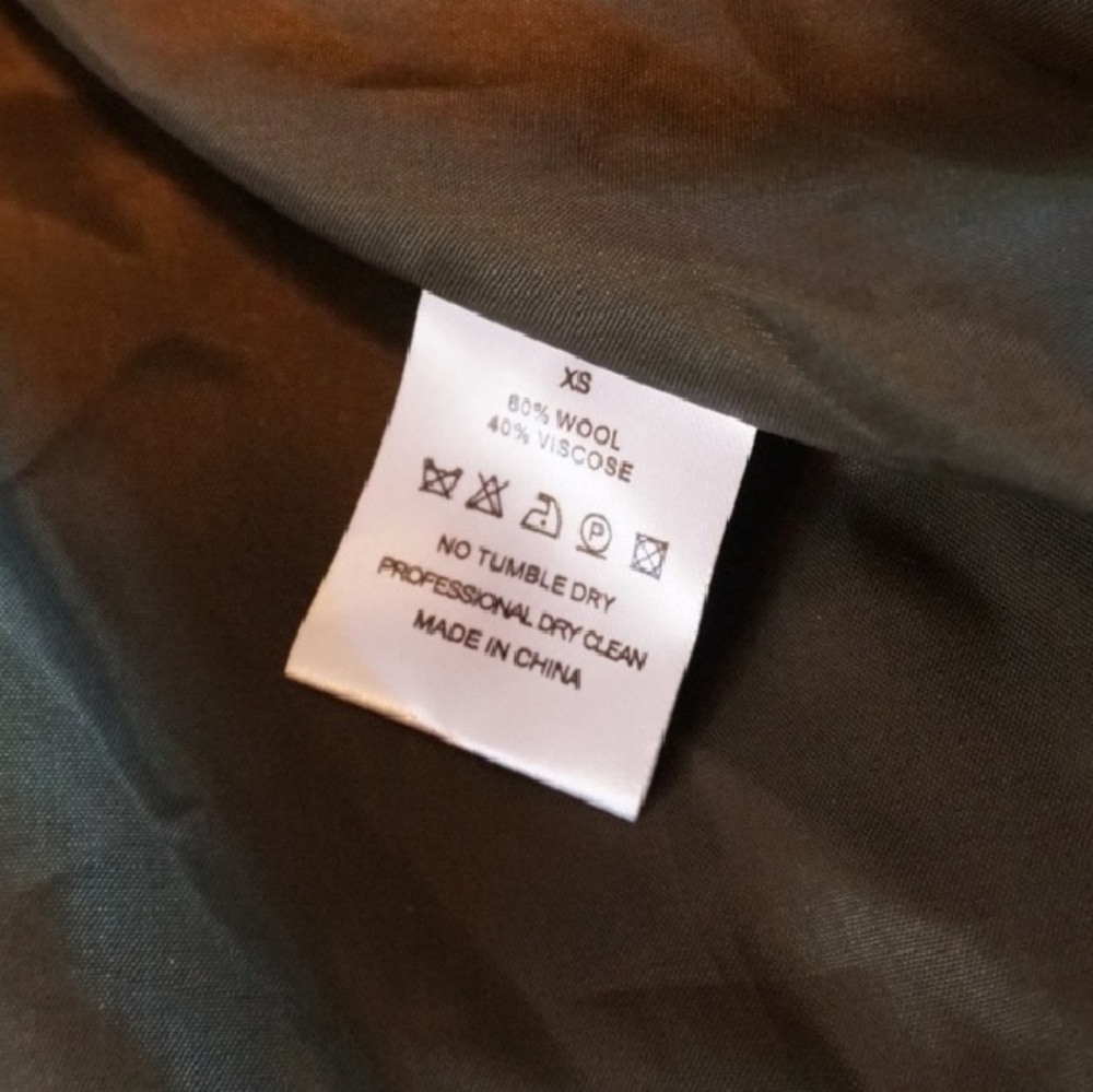 ⭐HP⭐ RARE Vintage Wool Dress Coat - Picture 5 of 7